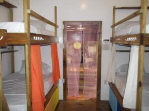 dormitory- 2 rooms with 8 beds in each room